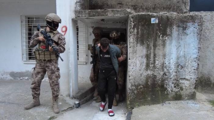 Mersin'de uyuşturucu operasyonu: 70 gözaltı