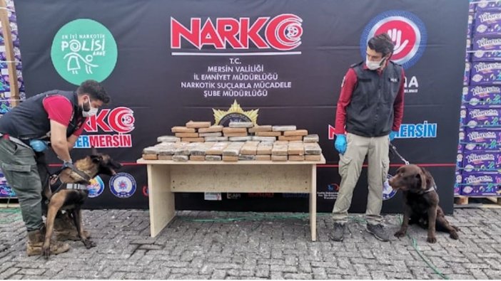 Muz diye yine uyuşturucu göndermişler