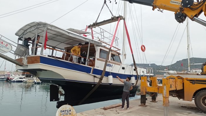 Tur tekneleri turizm sezonu için hazır