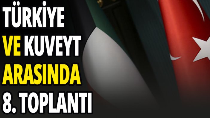 Türkiye ile Kuveyt arasında 8. toplantı
