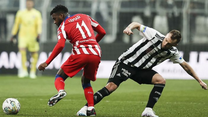 Beşiktaş Atletico Madrid'i 2-0 mağlup etti
