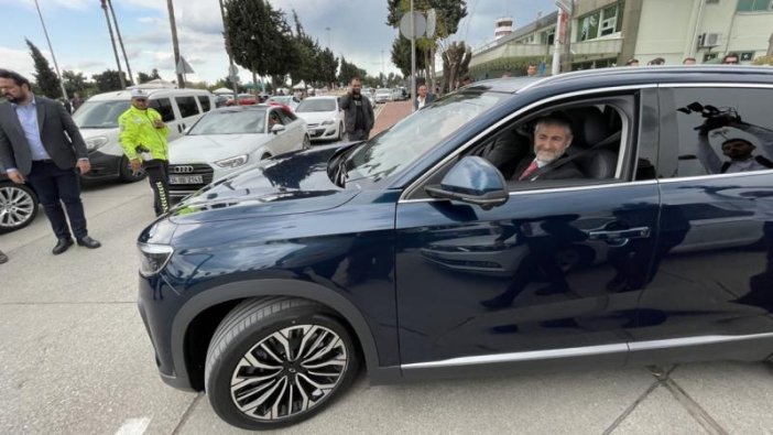 Bakan Nebati TOGG ile seyahat etti