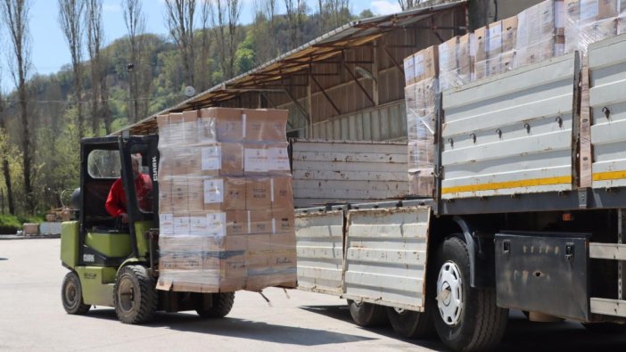 Yalova'dan Hatay'a büyük yardım