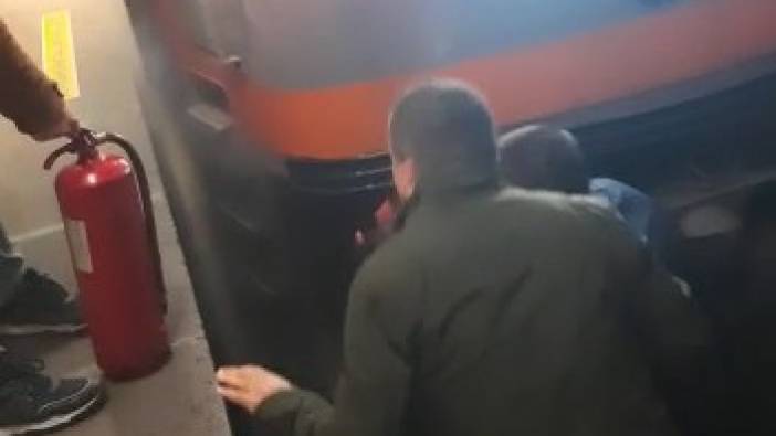 KİRAZLI-Yenikapı metrosunda acil durum anonsu