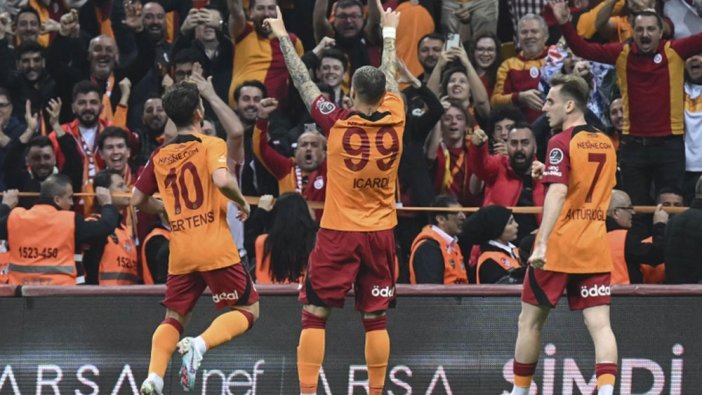 Galatasaray'dan 6 gollü galibiyet