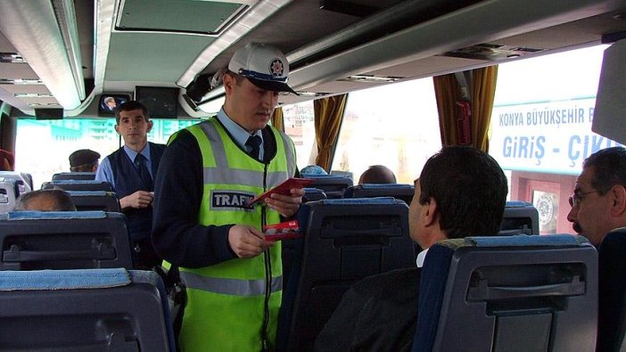 15 Temmuz Demokrasi Otogarı'nda bayram öncesi denetim