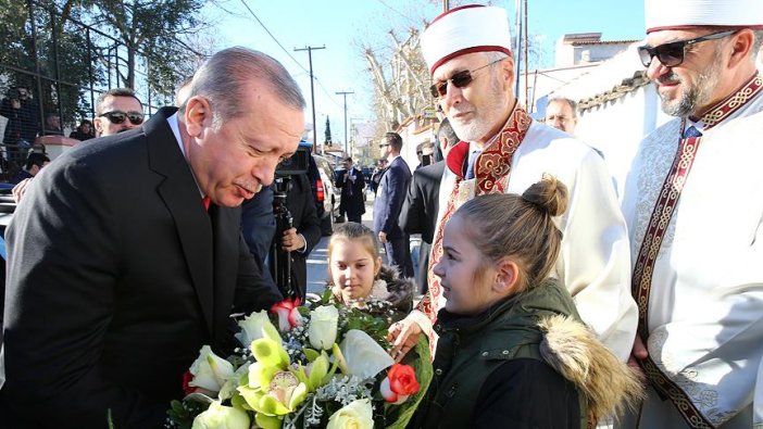 Erdoğan Gümülcine'de
