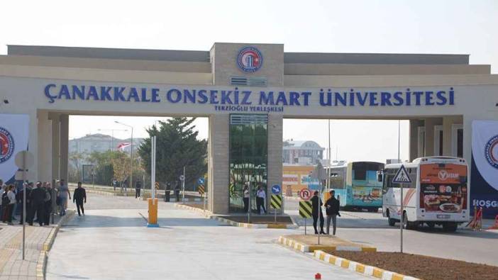 Çanakkale Üniversitesi lisans, önlisans ve ortaöğretim düzeyinde personel alımı yapıyor: 15 gün kaldı