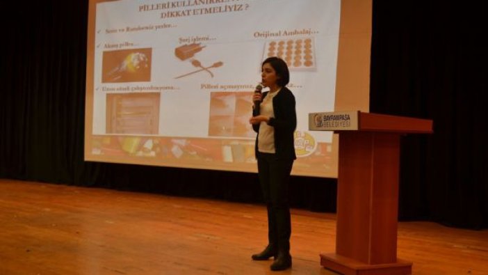 Eğitimcilere atık pil ve yağ eğitimi