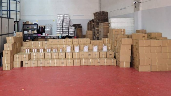 Tekirdağ'da 7 bin 450 litre etil alkol ele geçirildi