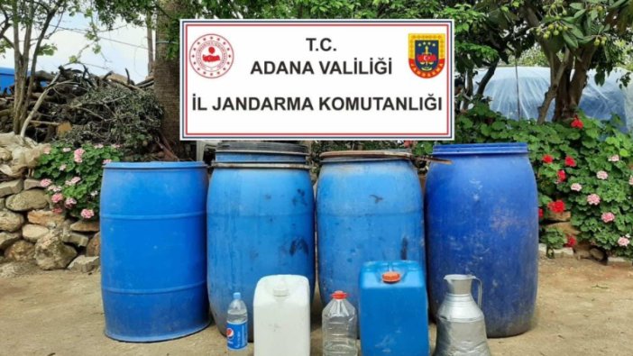 Adana'da sahte içki operasyonu