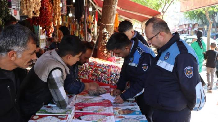 Bayram öncesi esnaftan etiket oyunu