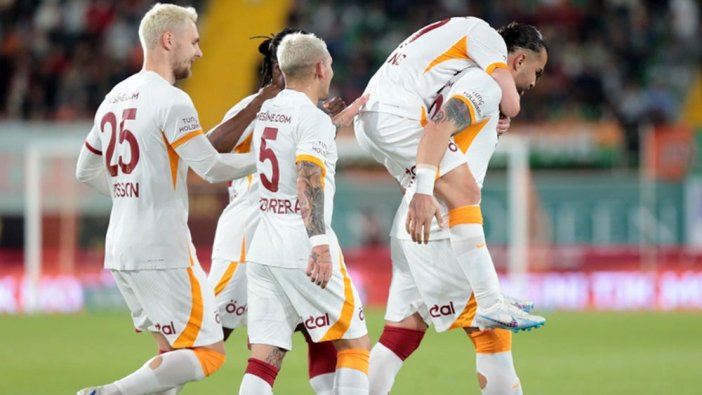 Galatasaray, Alanya karşısında 4 golle galip