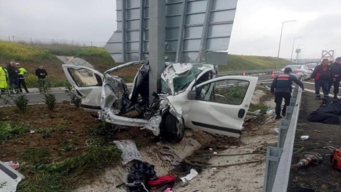 Bu araç 2 kişiye mezar oldu