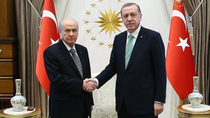 Erdoğan ve Bahçeli görüştü