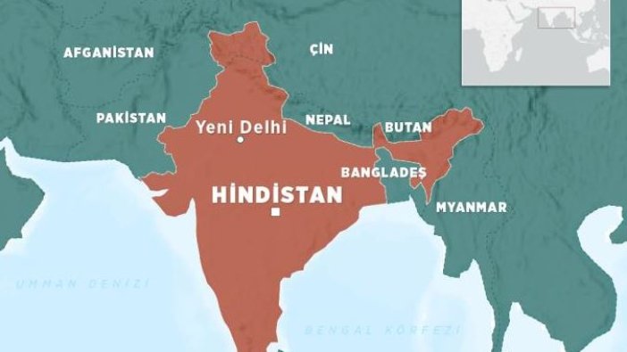 Hindistan Myanmar'da öldürülen 3 vatandaşının intikamını böyle aldı