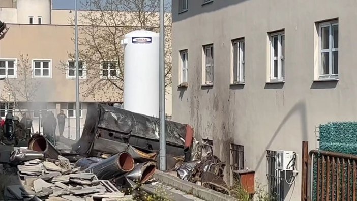 Ümraniye Devlet Hastanesi'ndeki patlamaya ilişkin Bakan Koca'dan açıklama
