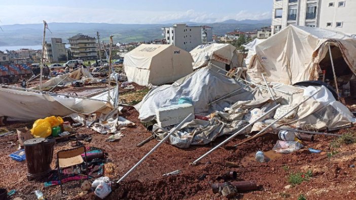 Kahramanmaraş'ı bu kez de fırtına vurdu
