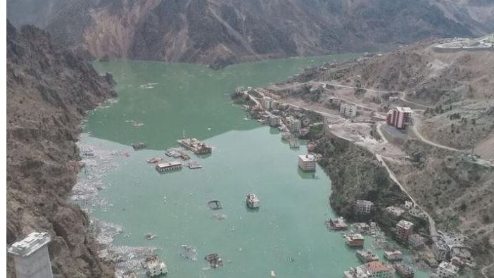 Yusufeli Barajı'nda su seviyesi 112 metreyi aştı