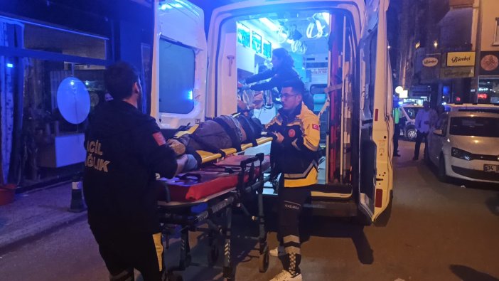 Gezdiği çatı çöktü ağır yaralandı!