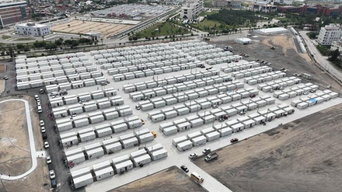 Hatay İskendurun'da 16 konteyner kent daha kuruluyor