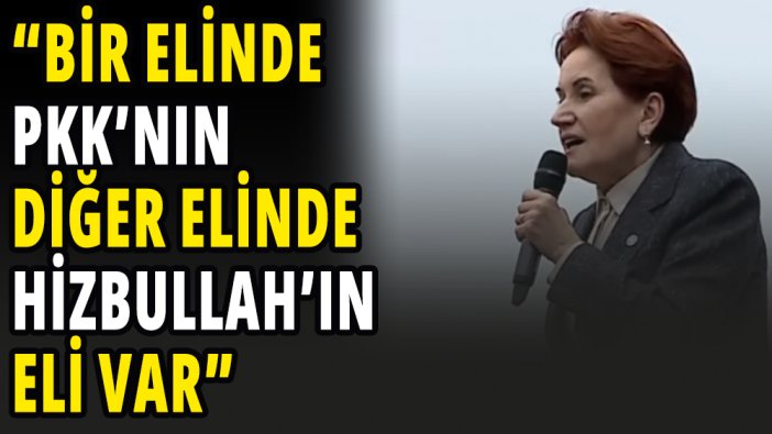 Meral Akşener Konya'da konuştu
