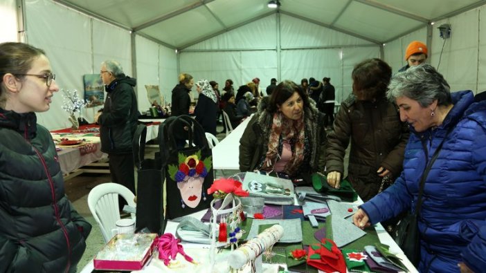 Ataşehir’de Kadın Eli Çadırı açıldı...