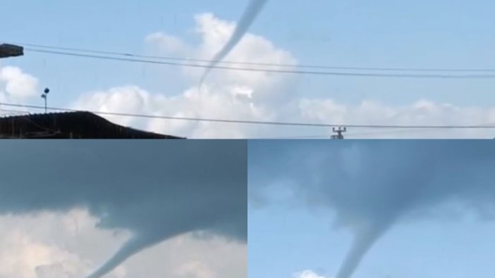 Akdeniz'de hortum çıktı