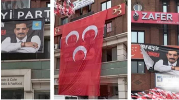 Kastamonu’da MHP ile İYİ Parti arasında Sinan Ateş gerilimi