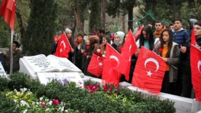 Medine müdafii dualarla anıldı