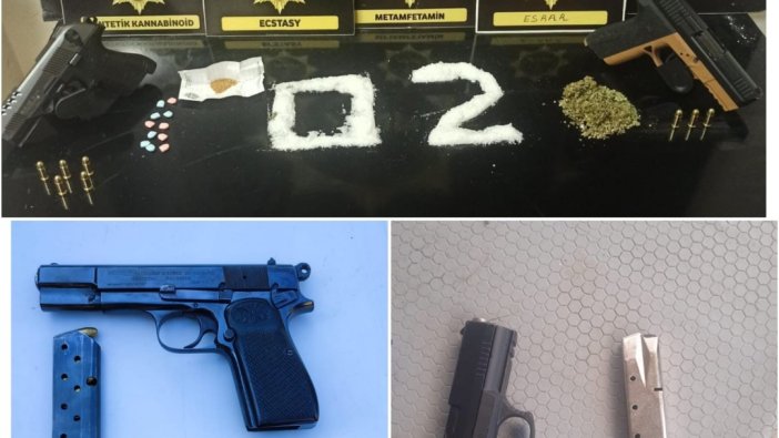 Şok uygulamasında on günde 22 silah ele geçirildi
