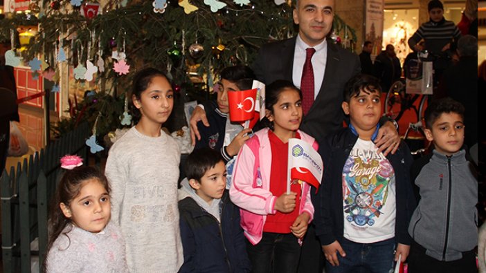 ÇOCUKLARIN dileği gerçekleşti