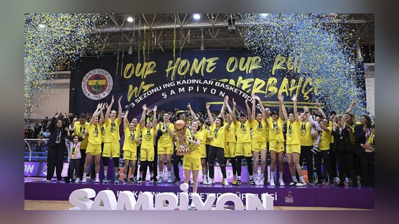 Kadınlar Basketbol Süper Ligi'nde şampiyon Fenerbahçe