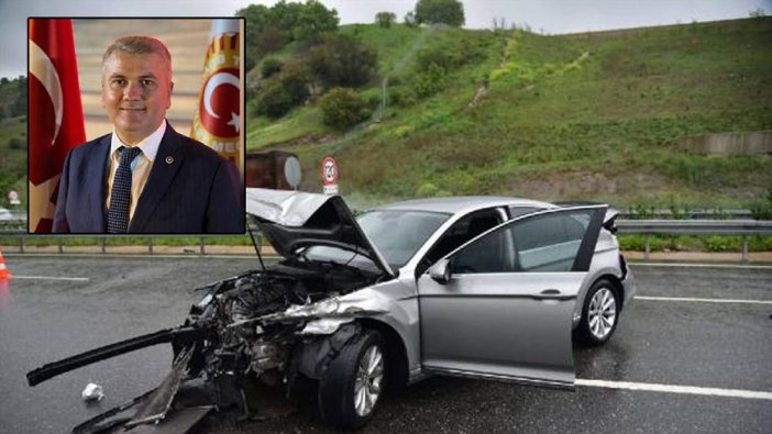 AKP'li vekil, Susurluk'ta trafik kazası geçirdi