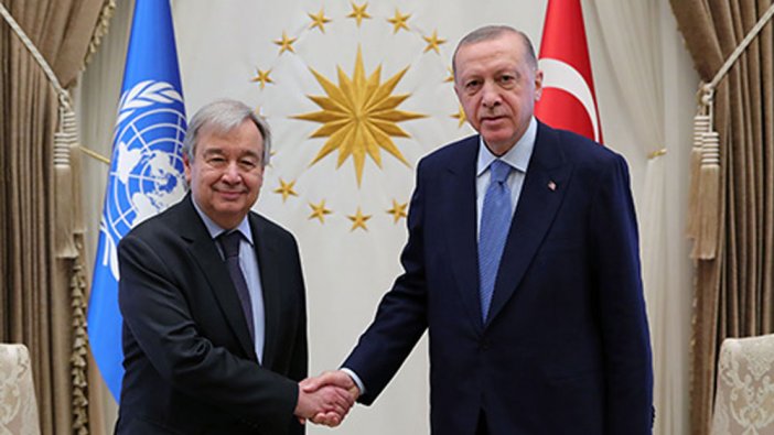 Cumhurbaşkanı Erdoğan, BM Genel Sekreteri Guterres ile görüştü