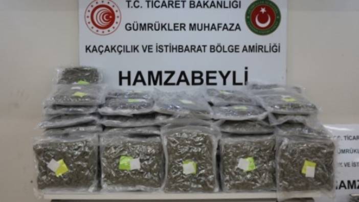 Sınır kapısında uyuşturucu operasyonu