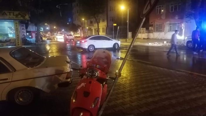 Malatya'da trafik kazası: 1 yaralı