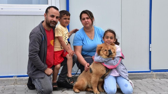4 kişilik aileyi ölümün pençesinden kurtaran kahraman köpek ''Balım''