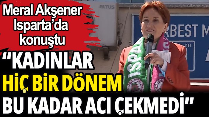 Meral Akşener: ''Bütün psikiyatrları bunları tedaviye davet ediyorum.''