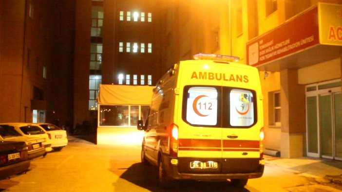 Tüm aile gazdan etkilenip hastaneye kaldırıldı