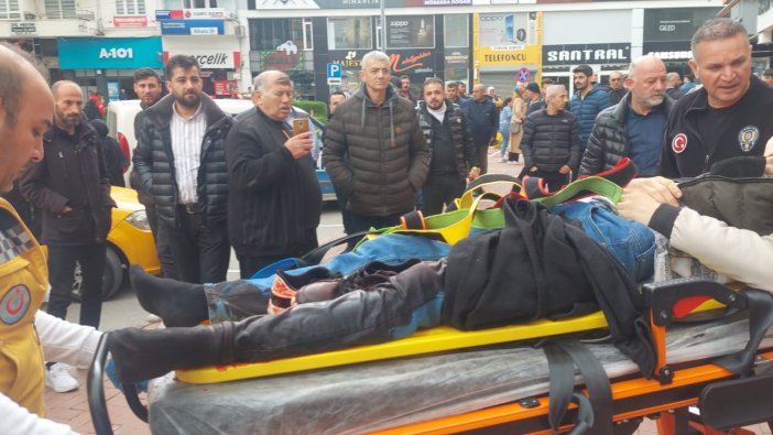 Çorum 'yan bakma' kavgası: 1 yaralı