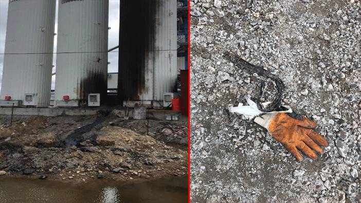 Zift tankında patlama