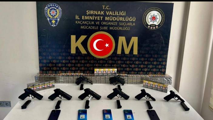 Şırnak’ta kaçakçılık operasyonlarında 44 gözaltı