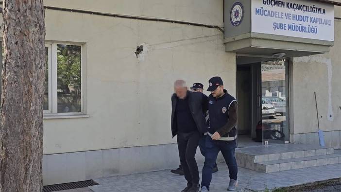 Erzincan'da düzensiz göçmen yakalandı