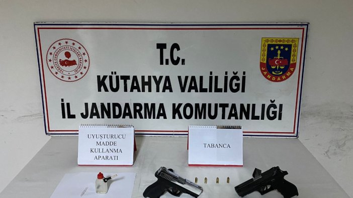 Kütahya'da Jandarma'dan uyuşturucu operasyonu