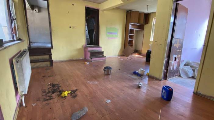 Kiracının çıktığı ev harabeye döndü
