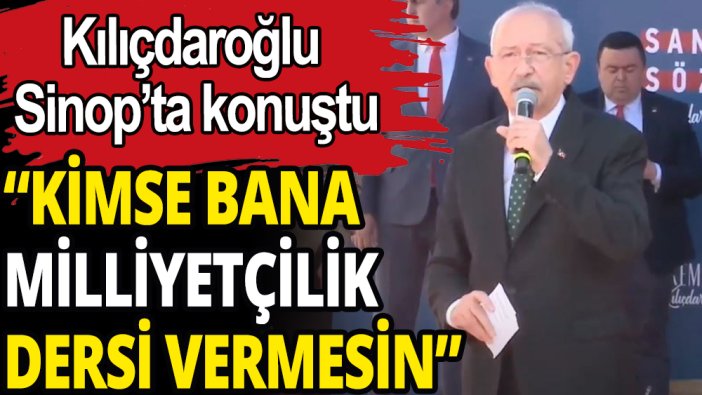 Kılıçdaroğlu'nda Katar çıkışı: ''Kimse bana milliyetçilik dersi vermesin''