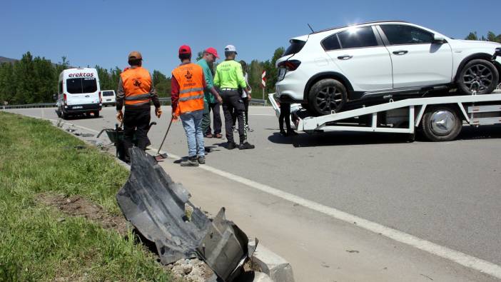 Tokat'ta kaza 13 yaralı