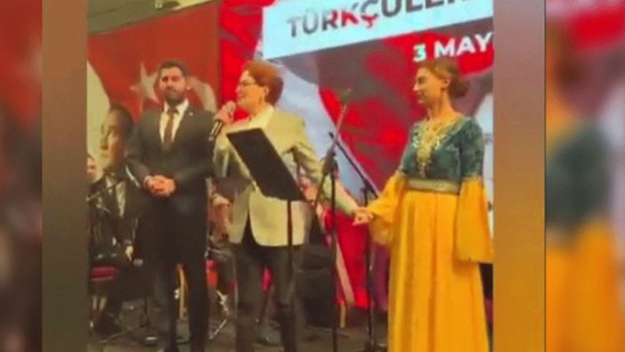 Meral Akşener, Türkçüler Günü Şöleni'nde Selanik Türküsü'nü seslendirdi