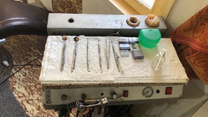 Sahte muayenehane açıp hasta baktı